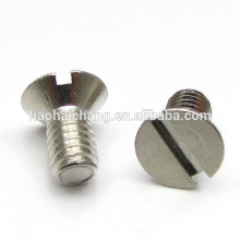 China Supplier High Quality slotted flat head sheet metal screw for sale